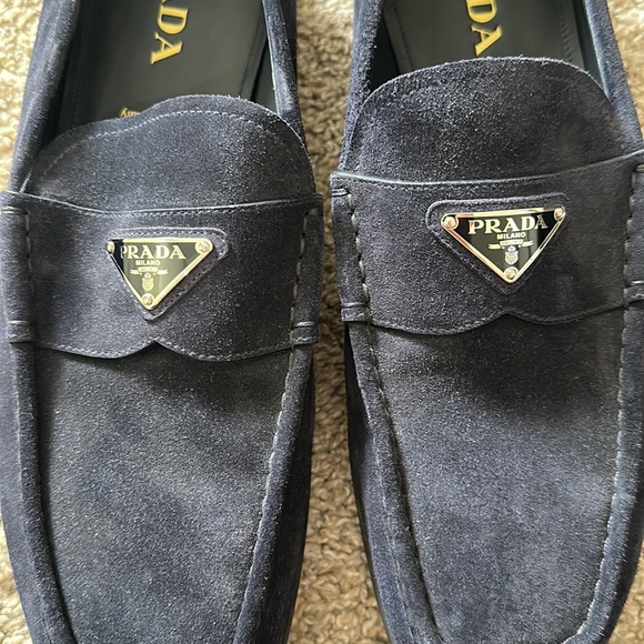 Authentic PRADA slip on loafer men's size 10 - Picture 6 of 8